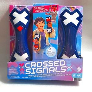 Crossed Signals Game -New! Mattel Games Damaged box